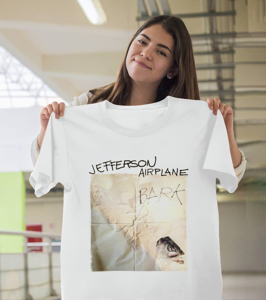 Jefferson Airplane Bark Fish Cover T-Shirt