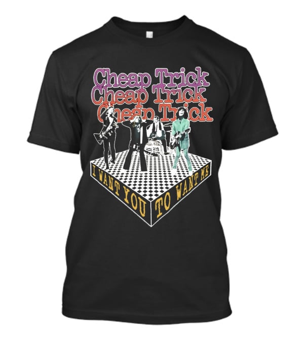 Cheap Trick I Want You To Want Me Retro Band Art T-Shirt