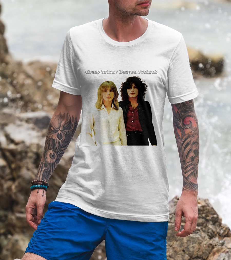 Cheap Trick Heaven Tonight Album Cover 1978 T-Shirt