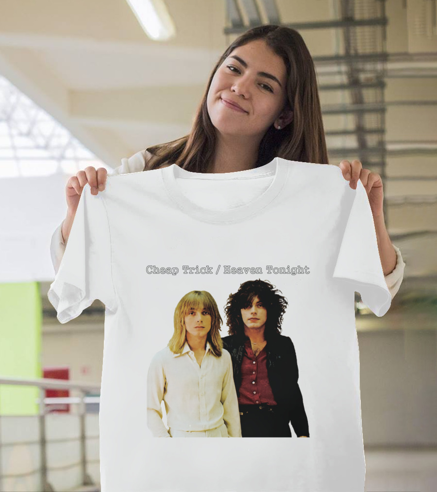 Cheap Trick Heaven Tonight Album Cover 1978 T-Shirt