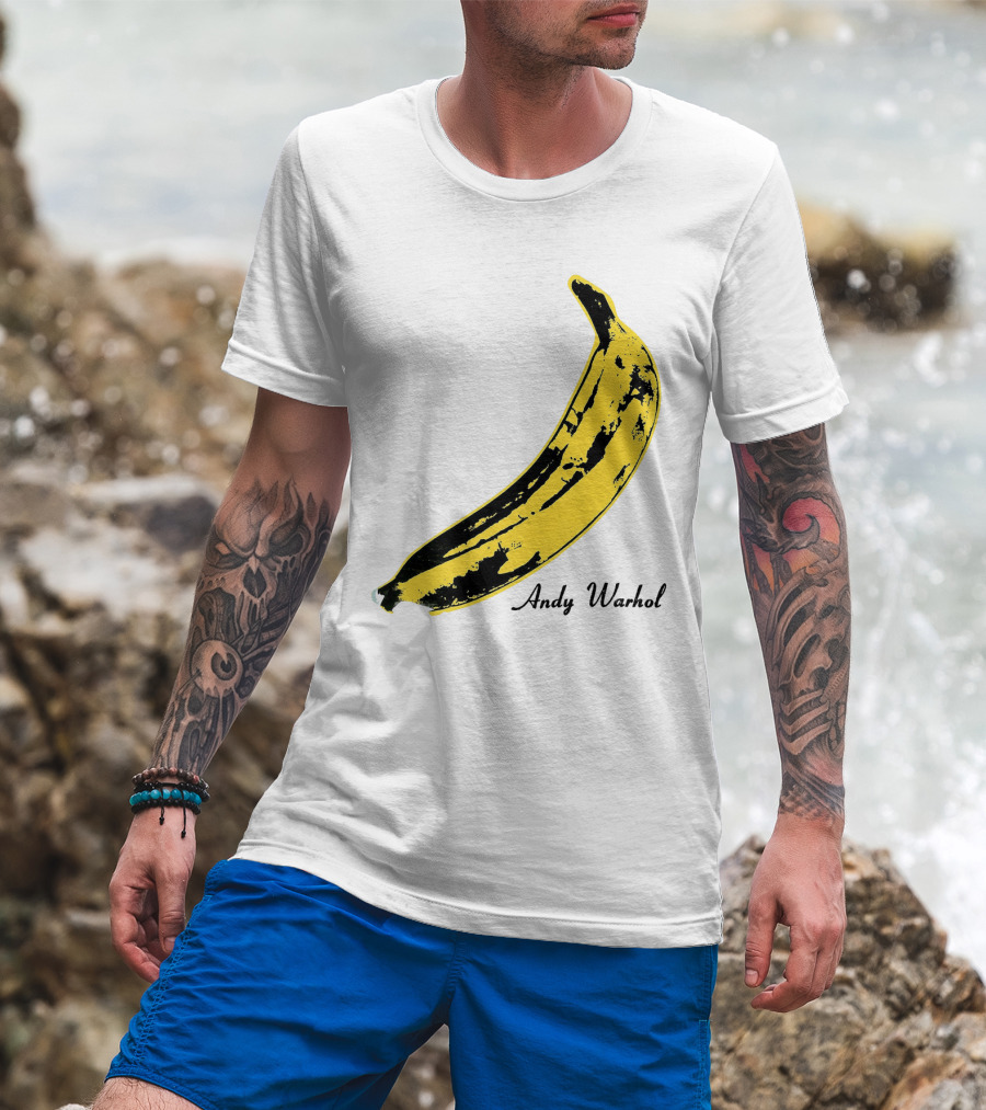 Andy Warhol Banana Art Tvu T-Shirt