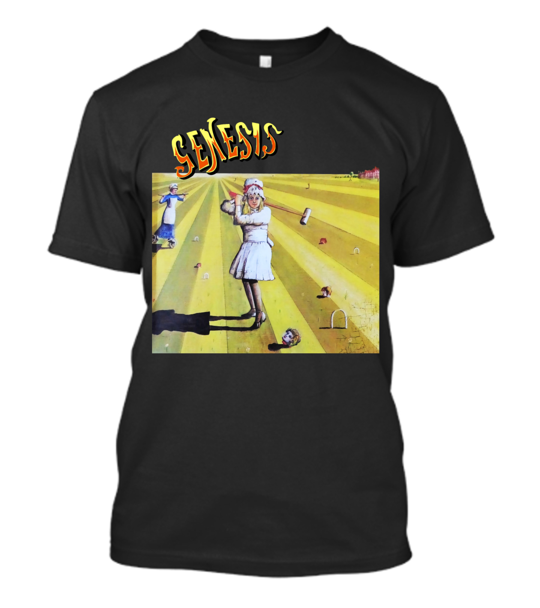 Genesis Croquet Vintage Art T-Shirt