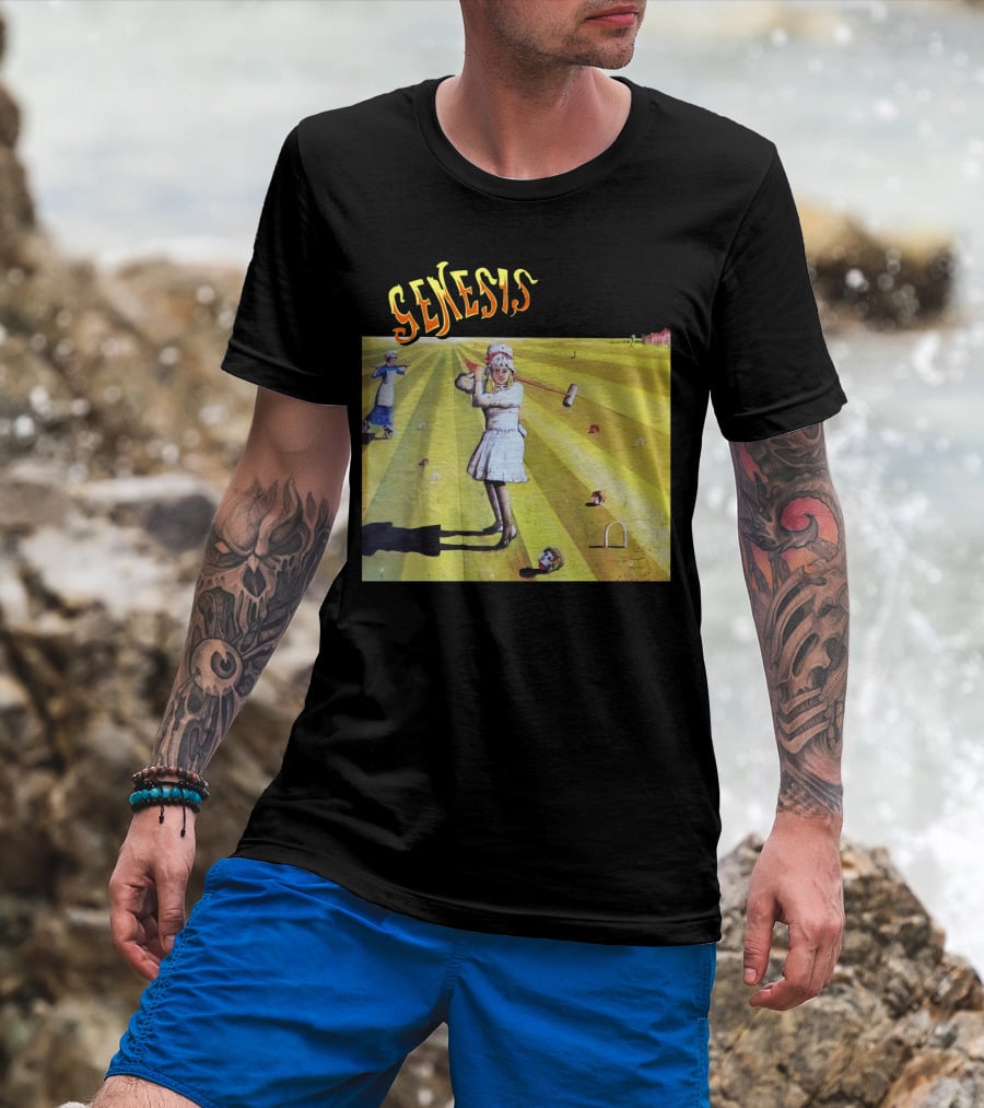 Genesis Croquet Vintage Art T-Shirt