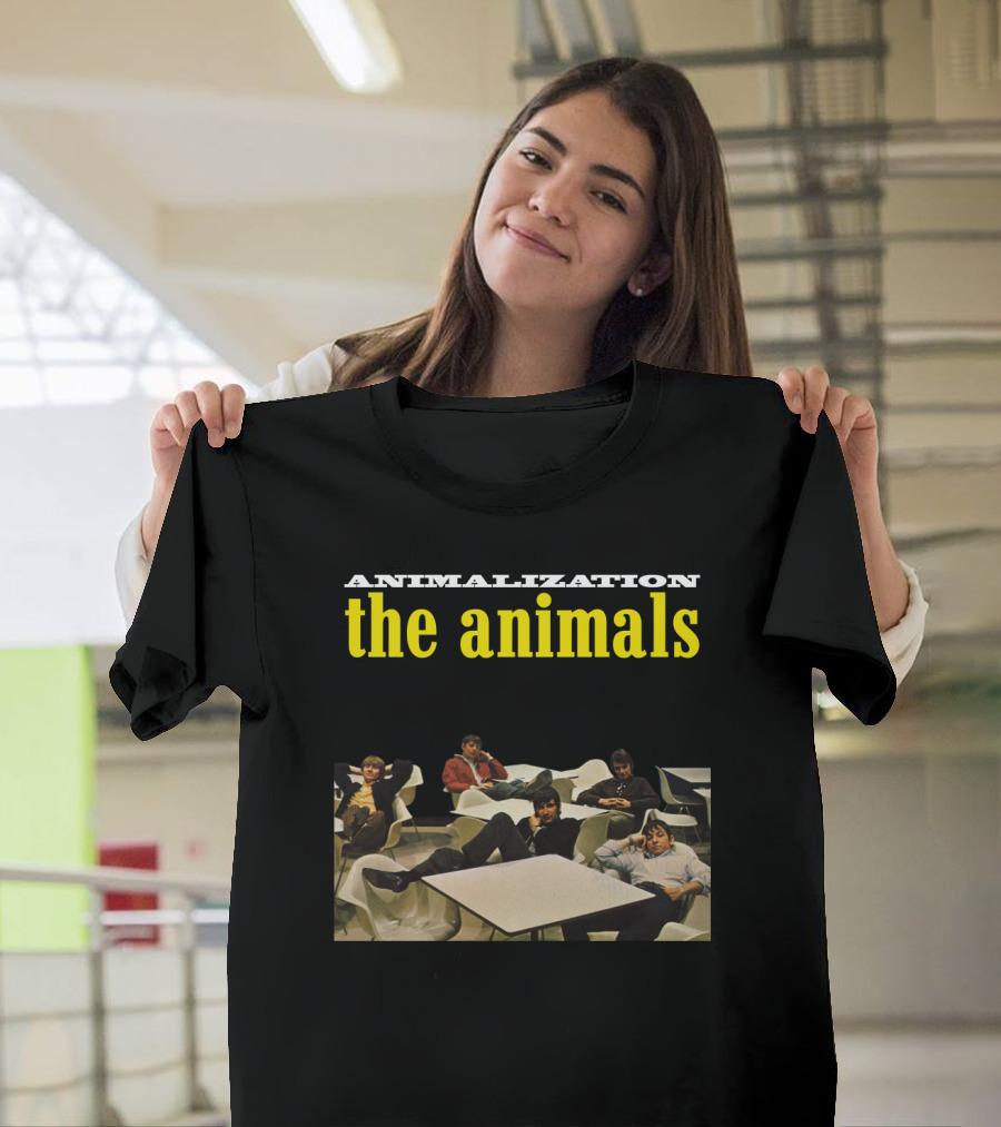 The Animals Animalization Album Cover Lounge Scene T-Shirt