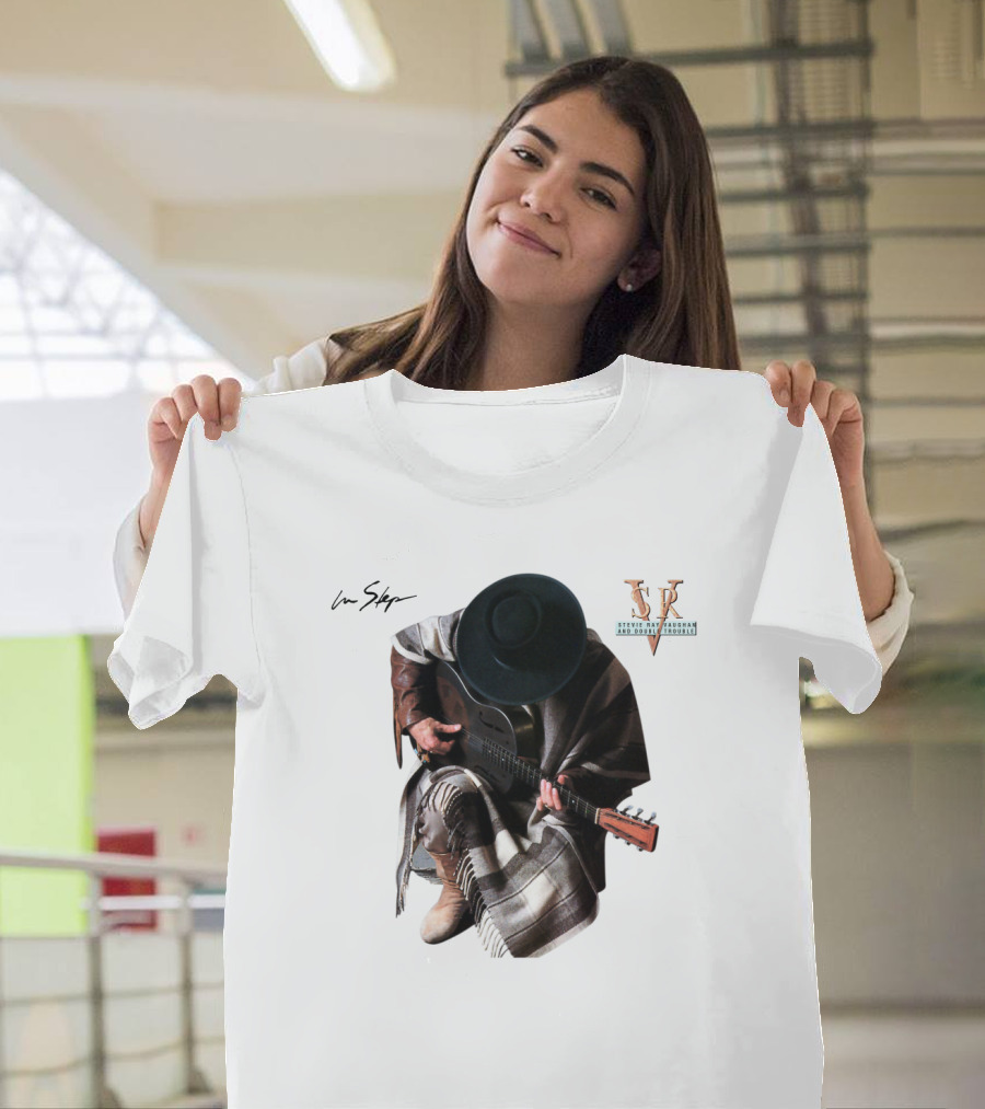 In Step Srv Stevie Ray Vaughan And Double Trouble T-Shirt