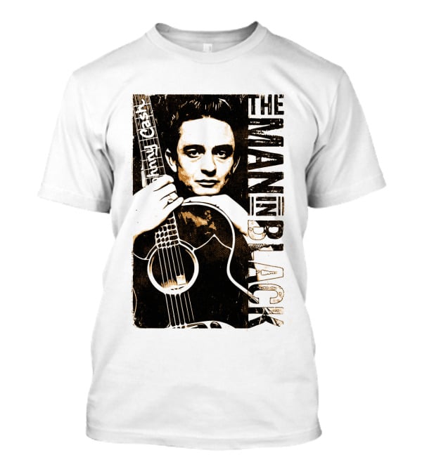 Johnny Cash The Man In Black T-Shirt