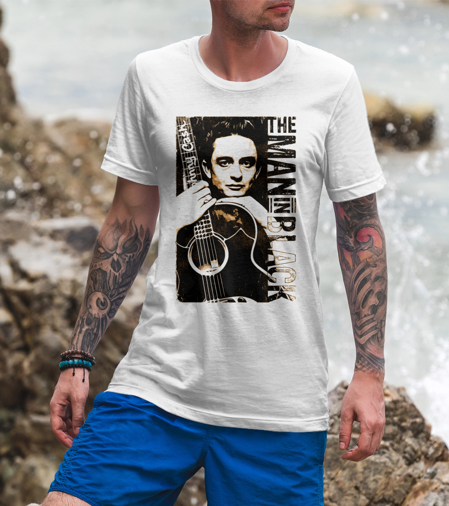Johnny Cash The Man In Black T-Shirt
