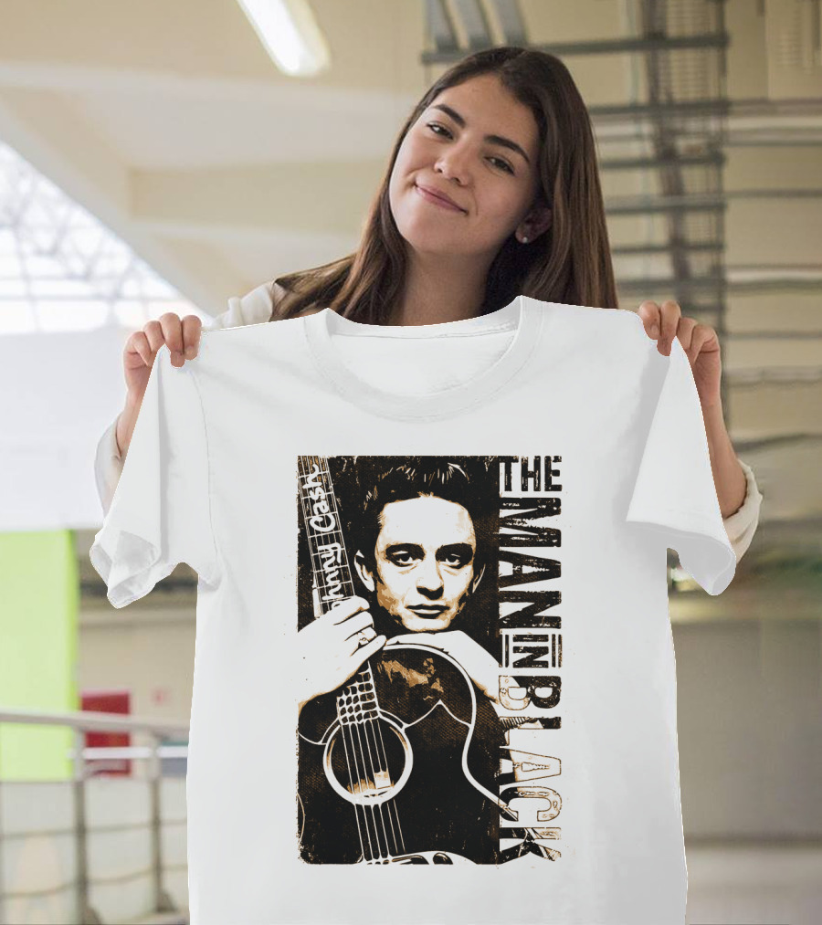 Johnny Cash The Man In Black T-Shirt