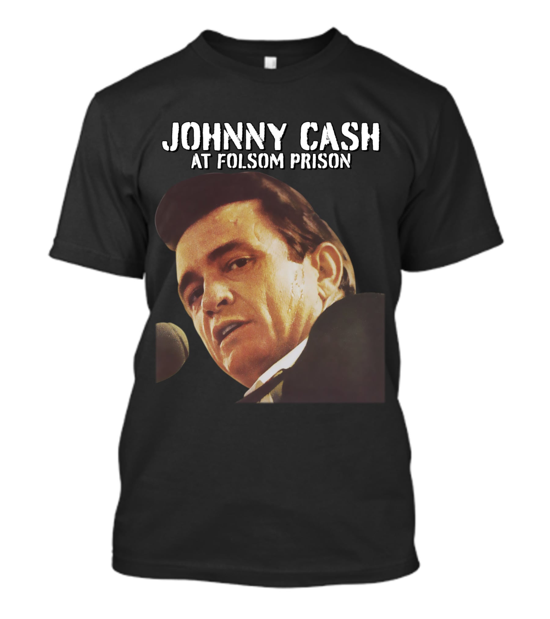 Johnny Cash At Folsom Prison T-Shirt