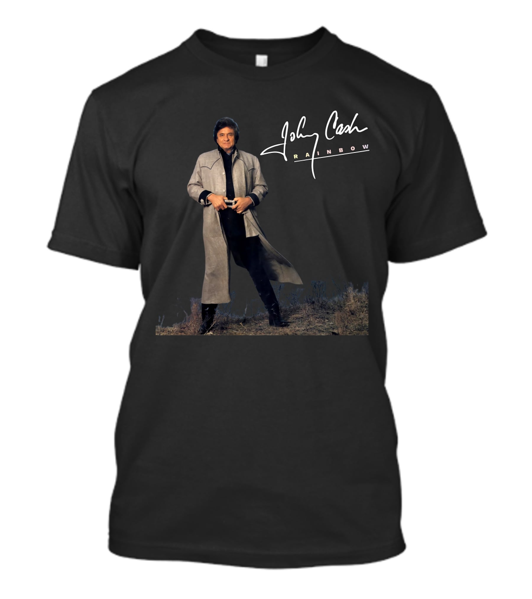 Johnny Cash Rainbow T-Shirt