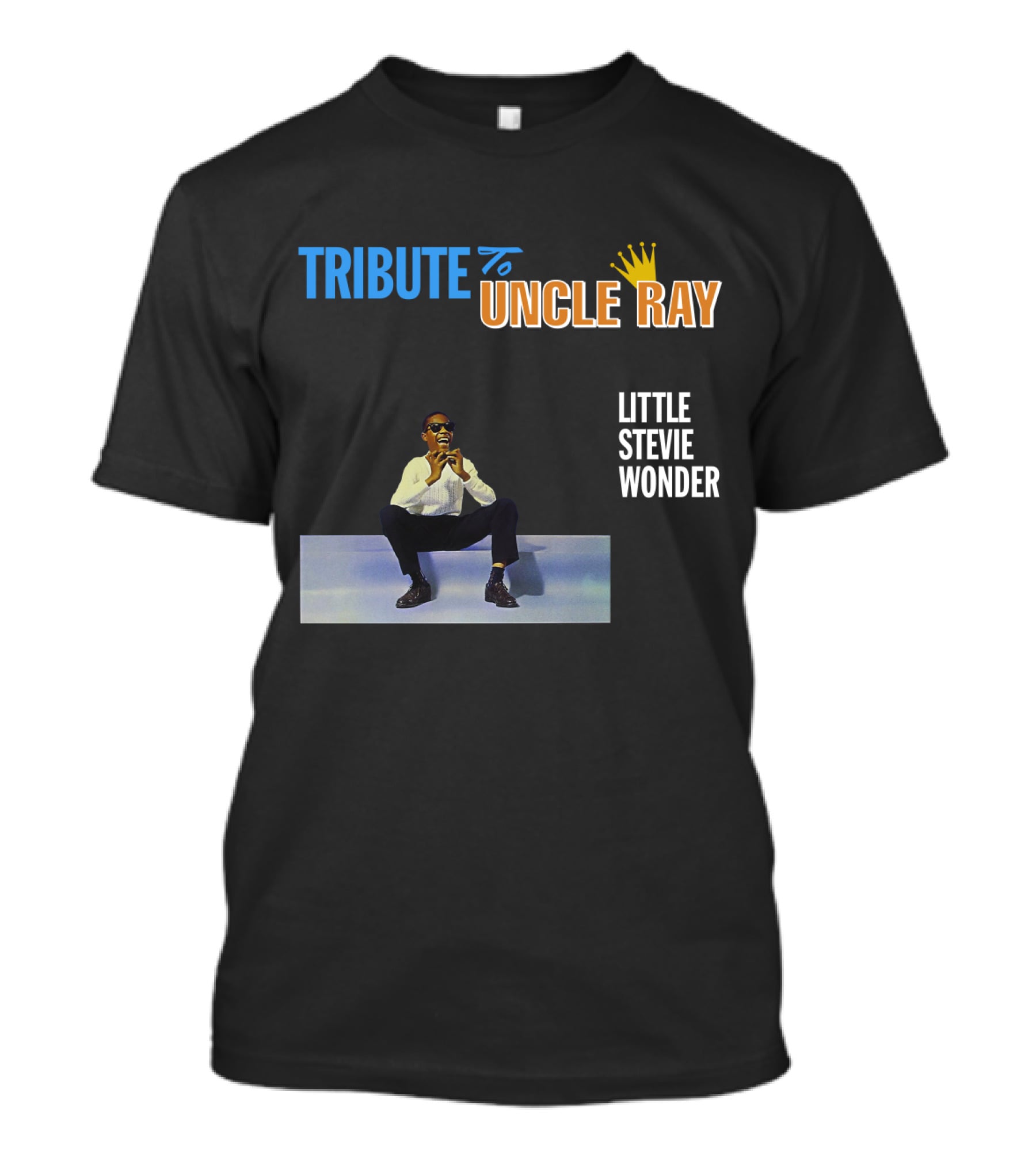 Tribute To Uncle Ray Little Stevie Wonder T-Shirt