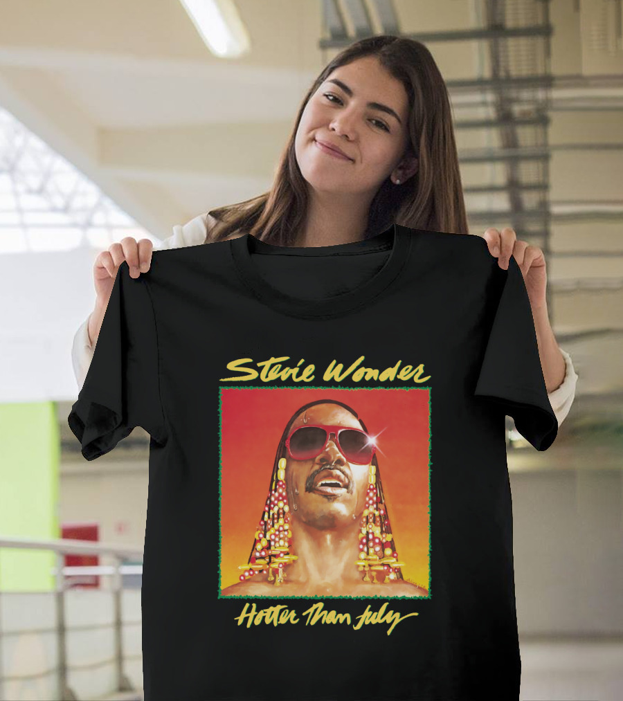 Stevie Wonder Hotter Than July T-Shirt