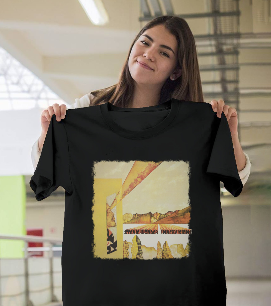 Stevie Wonder Innervisions Album Art Cover T-Shirt
