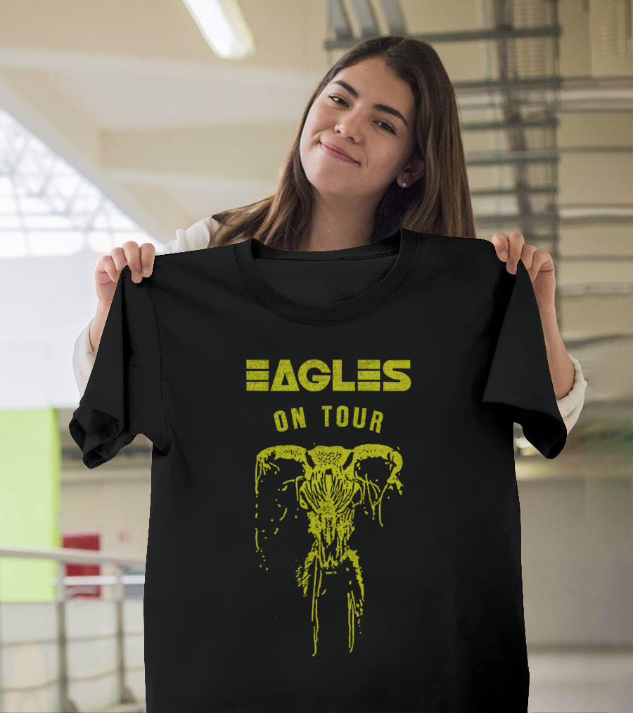 Eagles On Tour Vintage Skull T-Shirt