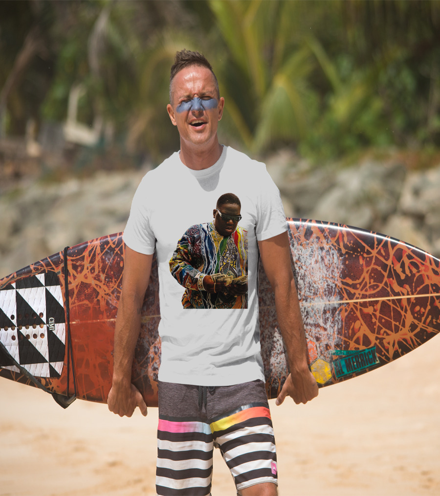 Colorful Sweater Money Counting Sunglasses T-Shirt