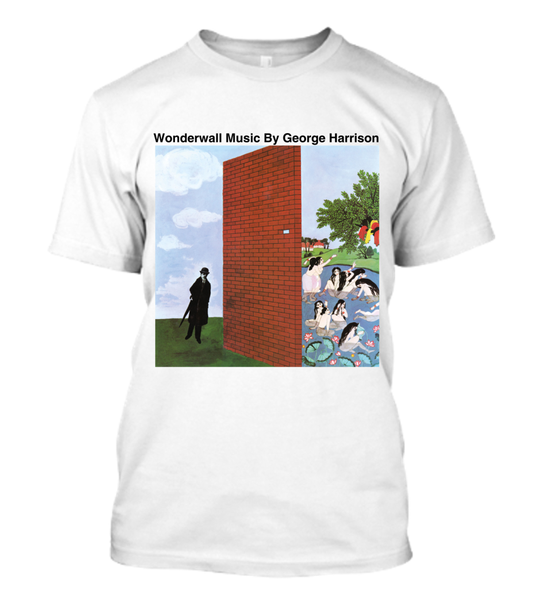 Wonderwall Music By George Harrison Album Cover T-Shirt
