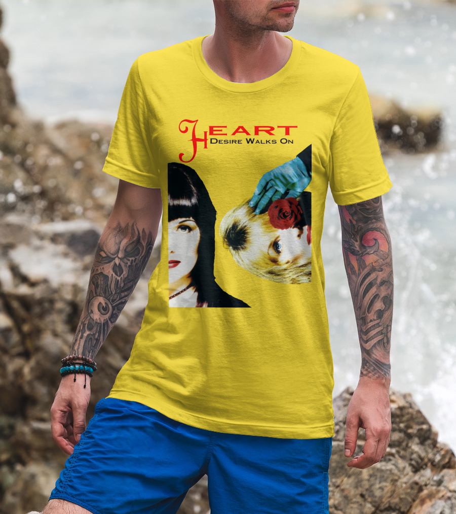 Heart Desire Walks On T-Shirt