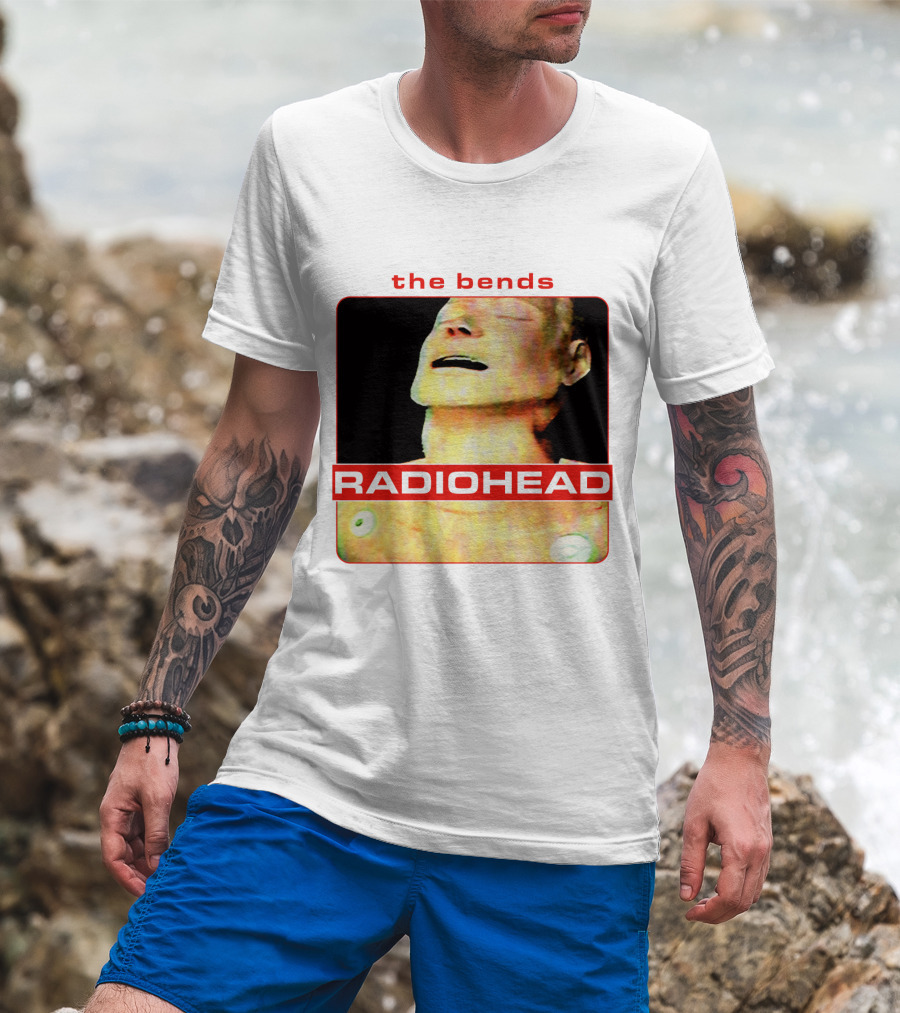 The Bends Radiohead Album Cover Iconic Art T-Shirt
