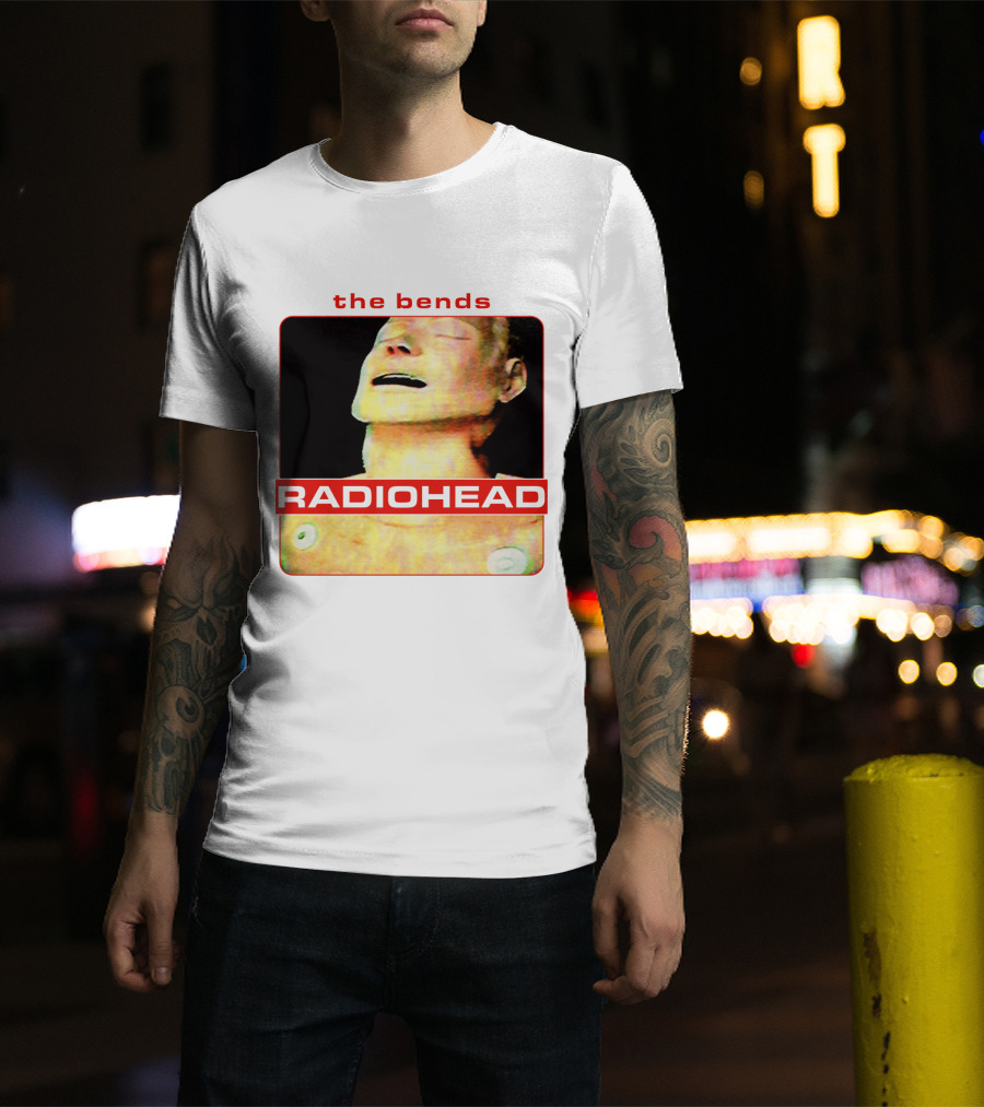 The Bends Radiohead Album Cover Iconic Art T-Shirt