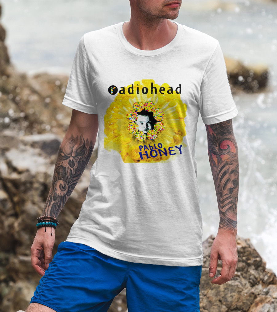 Radiohead Pablo Honey Album Cover Art T-Shirt