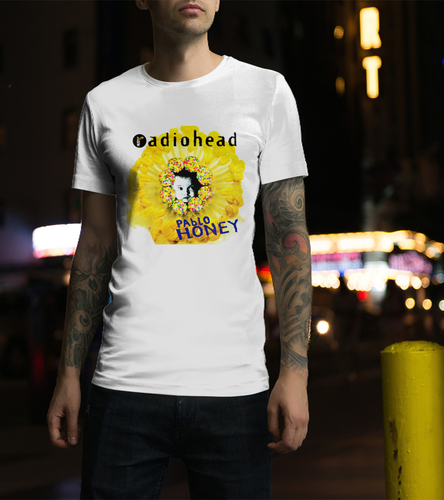 Radiohead Pablo Honey Album Cover Art T-Shirt