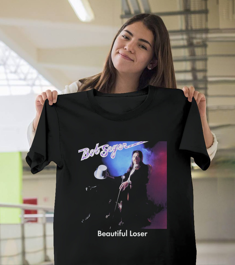 Bob Seger Beautiful Loser Album Cover T-Shirt