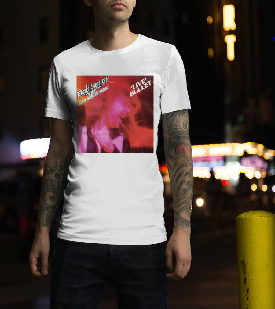 Bob Seger And The Silver Bullet Band 'Live' Bullet T-Shirt