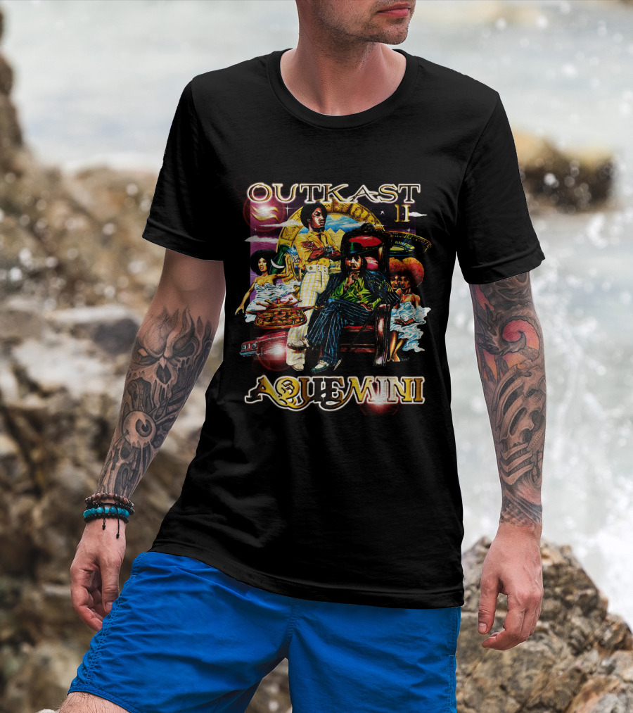 Outkast Aquemini Album Cover Art T-Shirt
