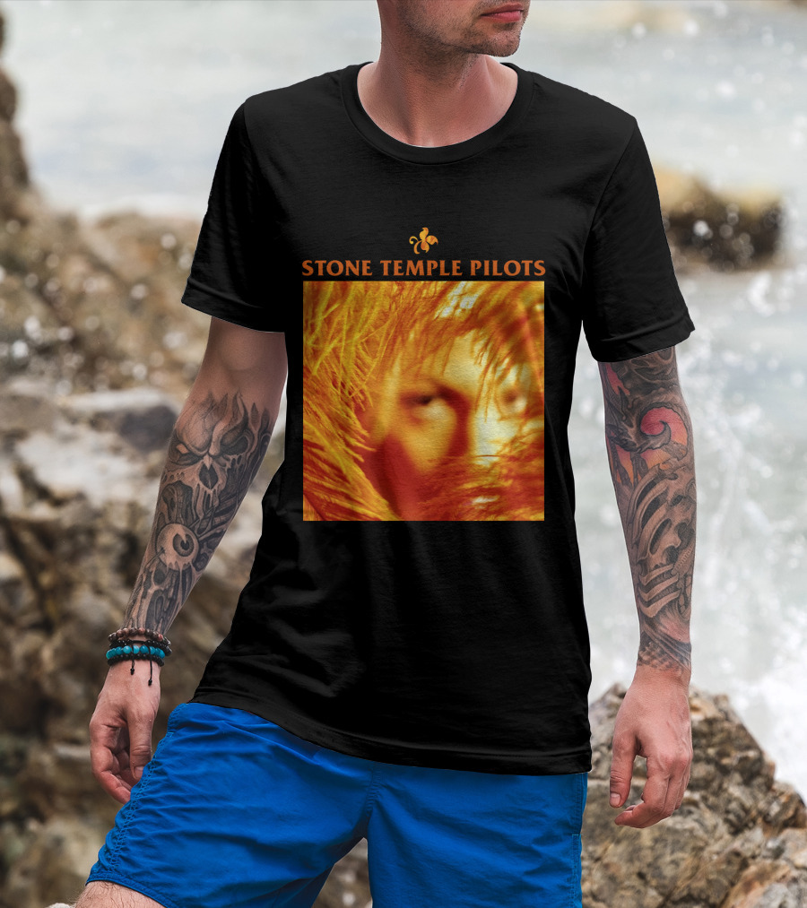 Stone Temple Pilots Stp 7 Cover Art T-Shirt