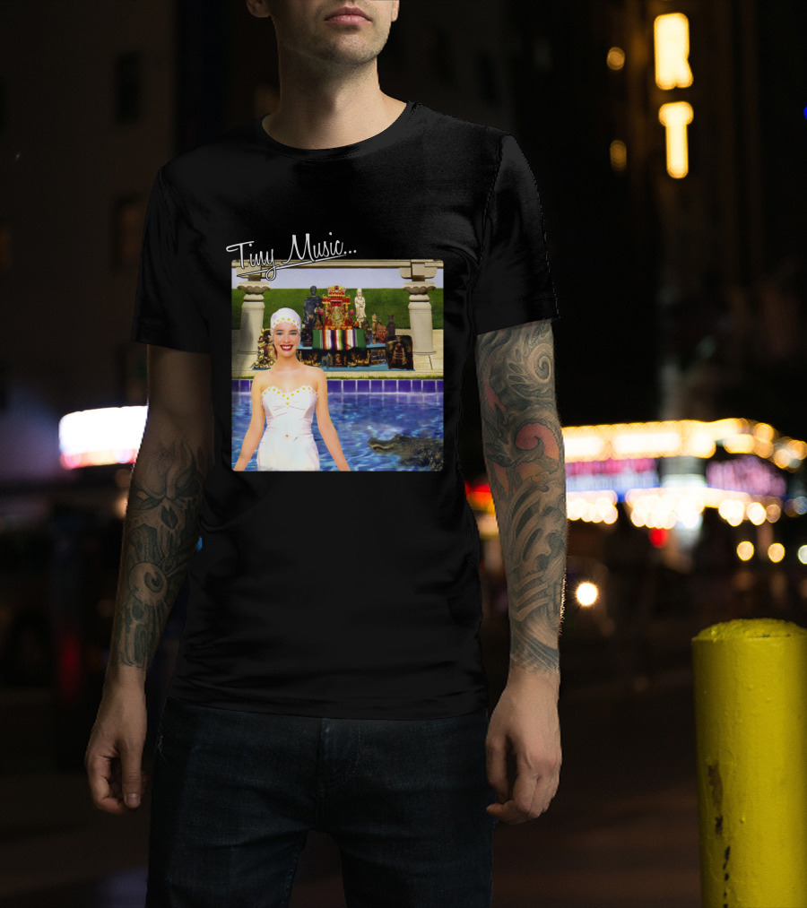 Tiny Music... Spaß Im Schwimmbad Mit Stp Cover Collage T-Shirt