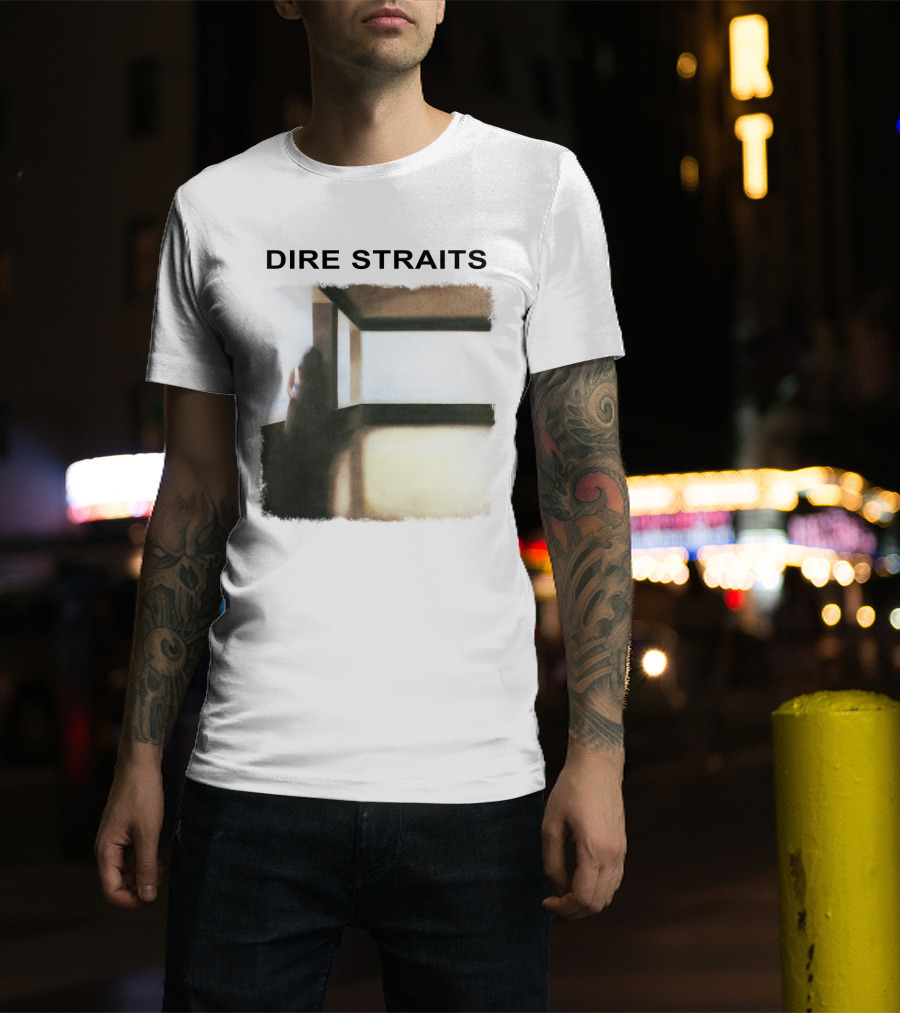 Dire Straits Album Art Minimalist Abstract T-Shirt