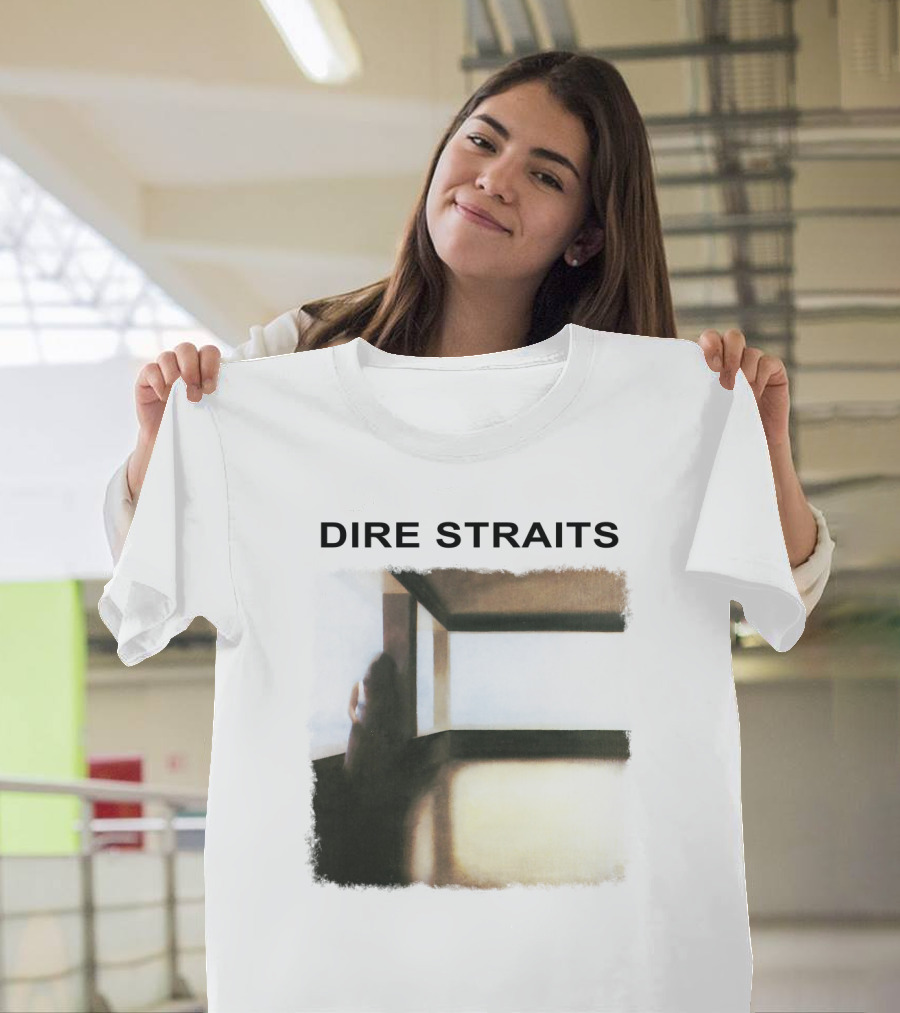 Dire Straits Album Art Minimalist Abstract T-Shirt