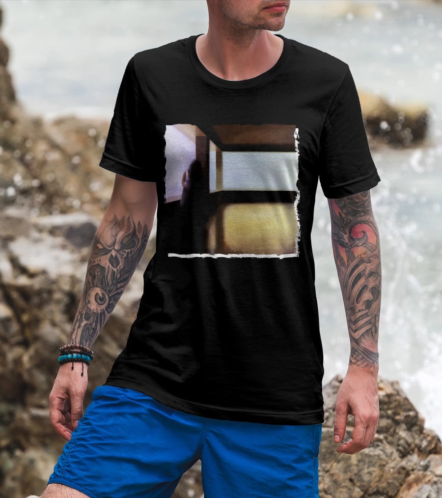 Mysterious Shadow By The Window T-Shirt