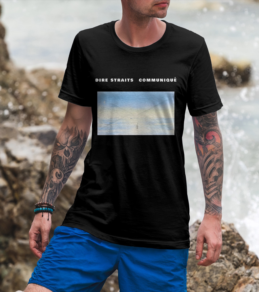 Dire Straits Communiqué Album Cover Artwork T-Shirt