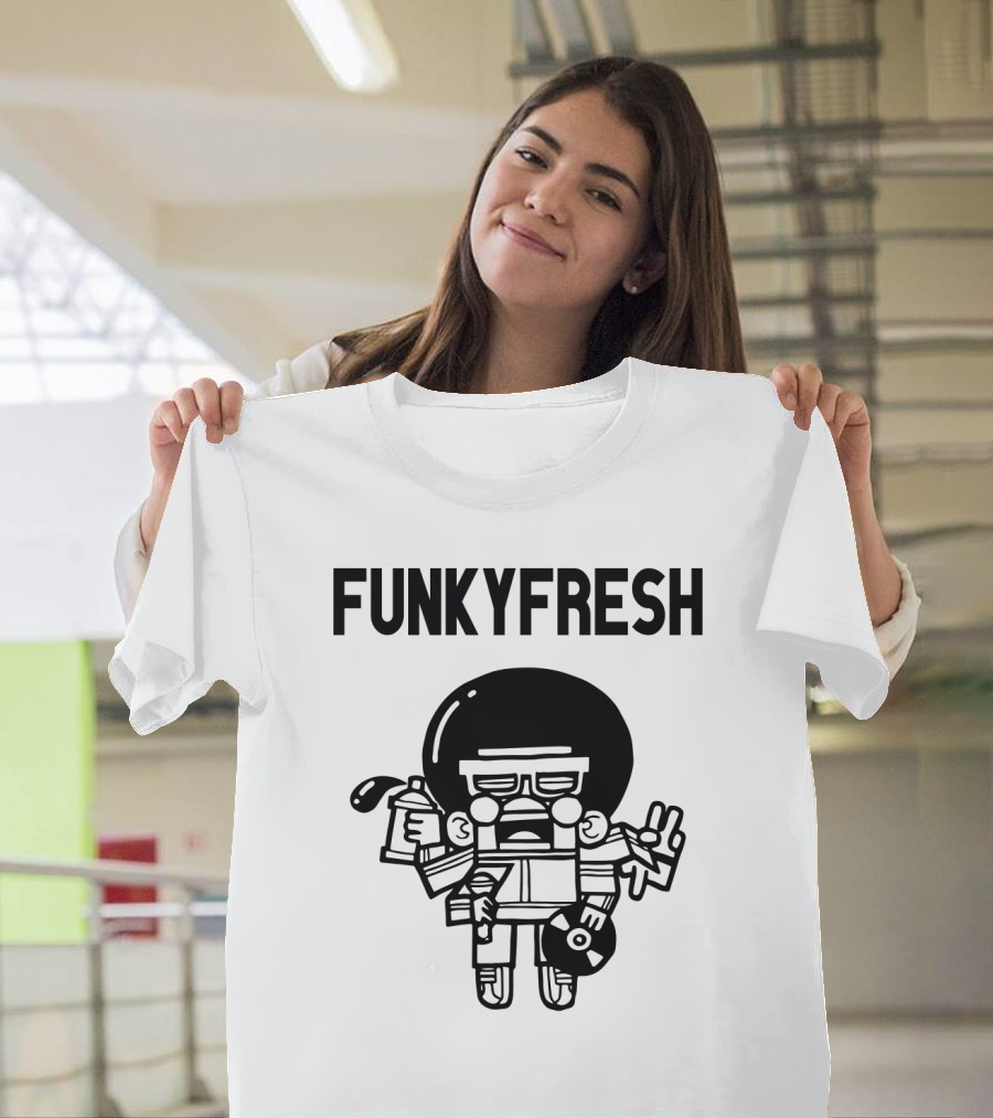 Funkyfresh Atcq 31 Hip Hop Character Art T-Shirt