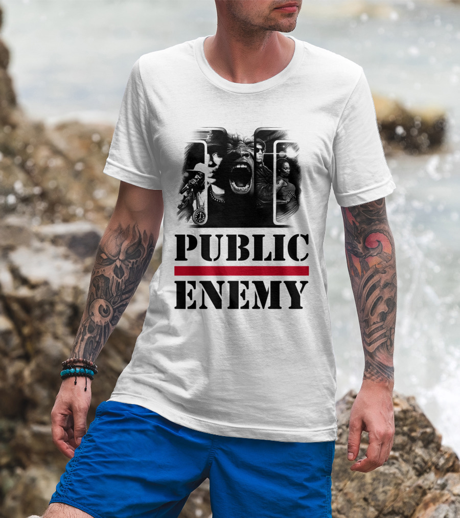 Public Enemy Iconic Hip Hop Music Legacy T-Shirt