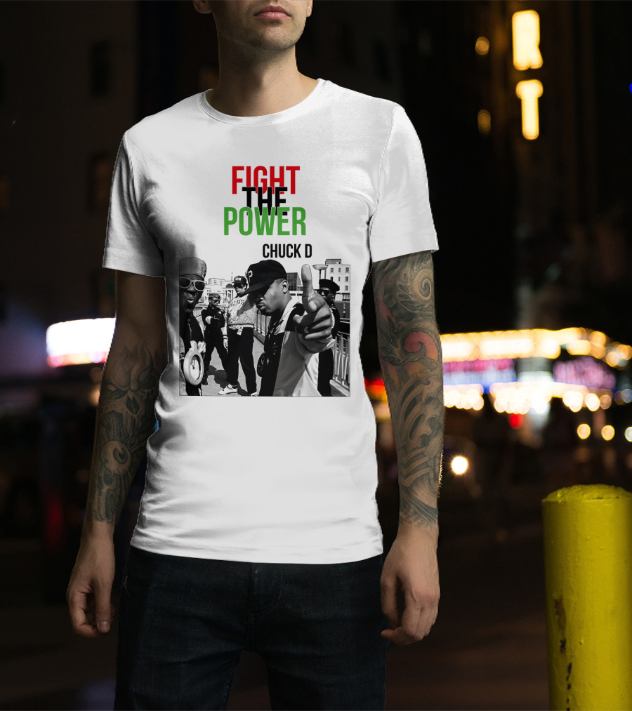 Fight The Power Chuck D T-Shirt