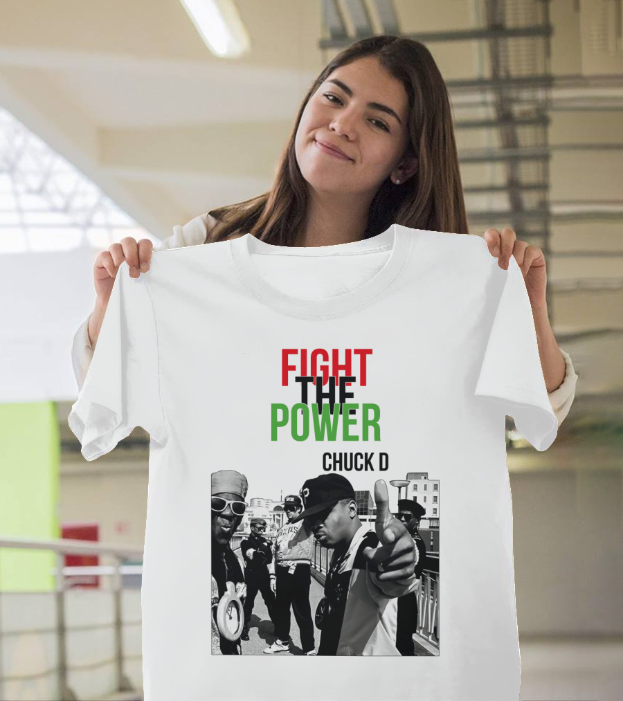 Fight The Power Chuck D T-Shirt