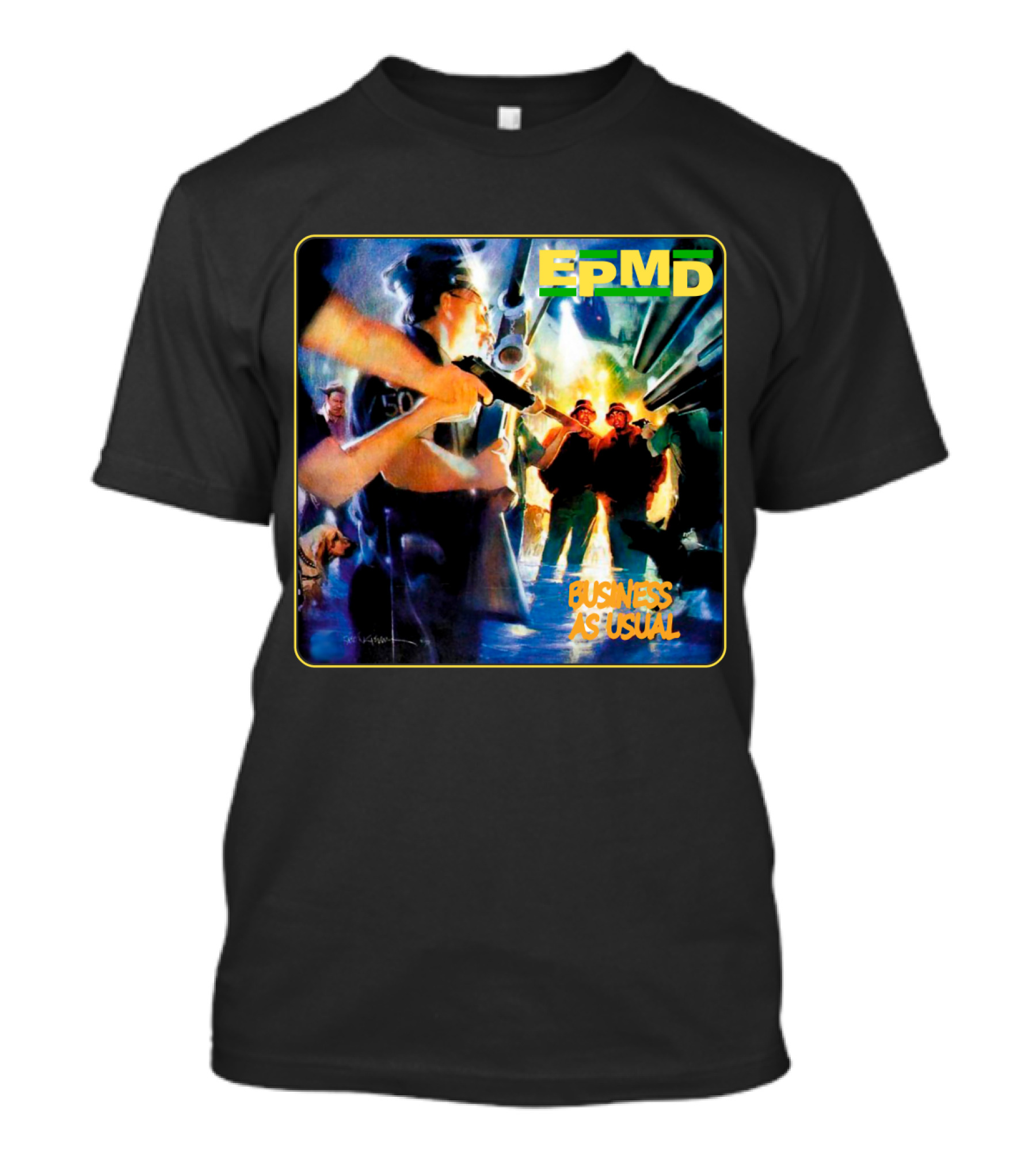 Epmd Business As Usual 8 Album Cover T-Shirt