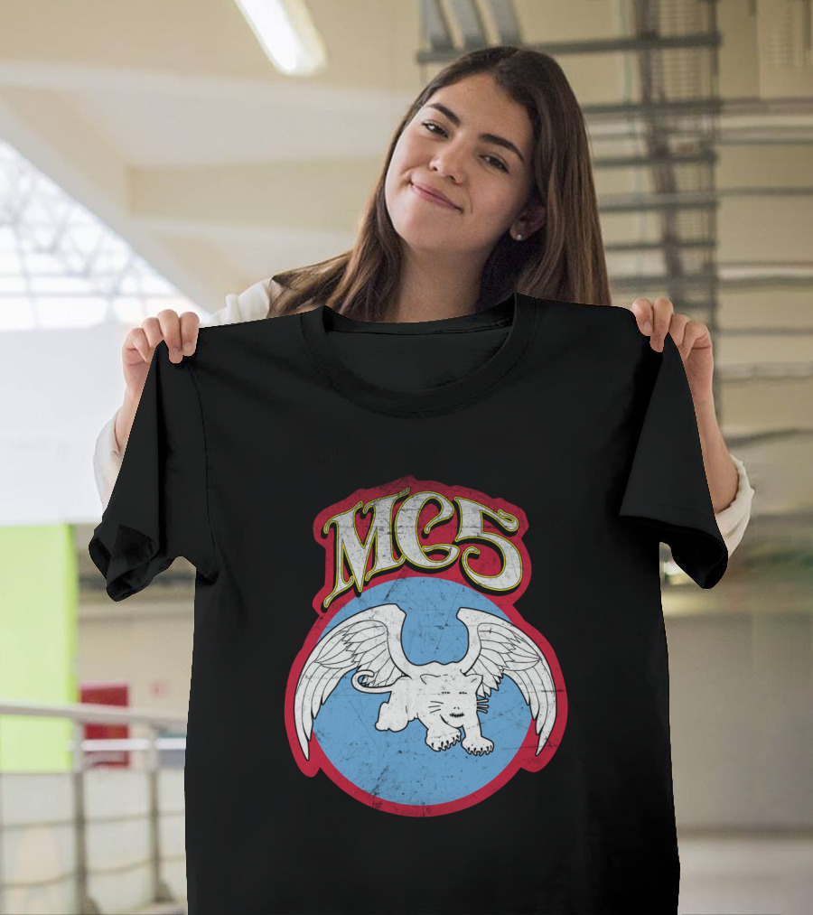 Mc5 Kick Out The Jams Winged Panther T-Shirt