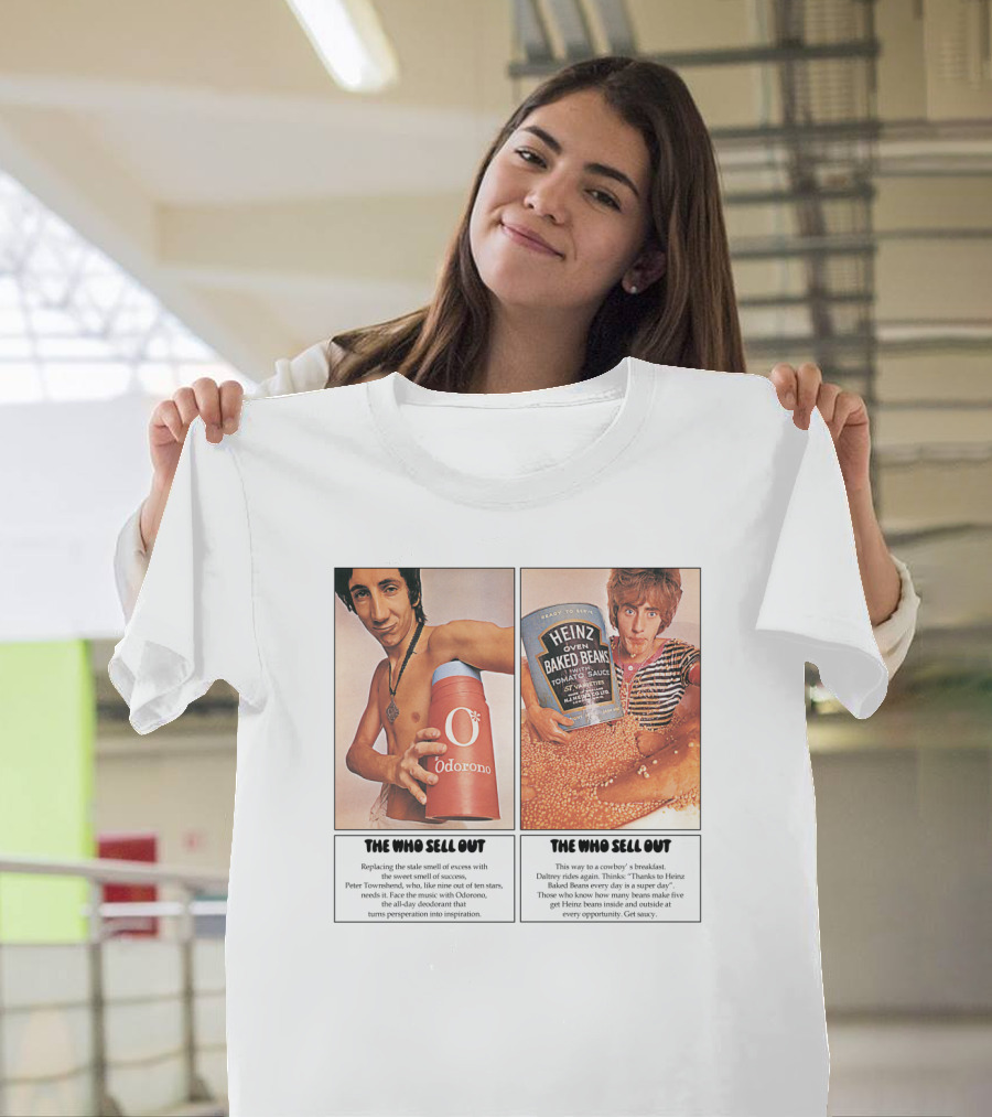 The Who Sell Out Odorono and Heinz Baked Beans T-Shirt
