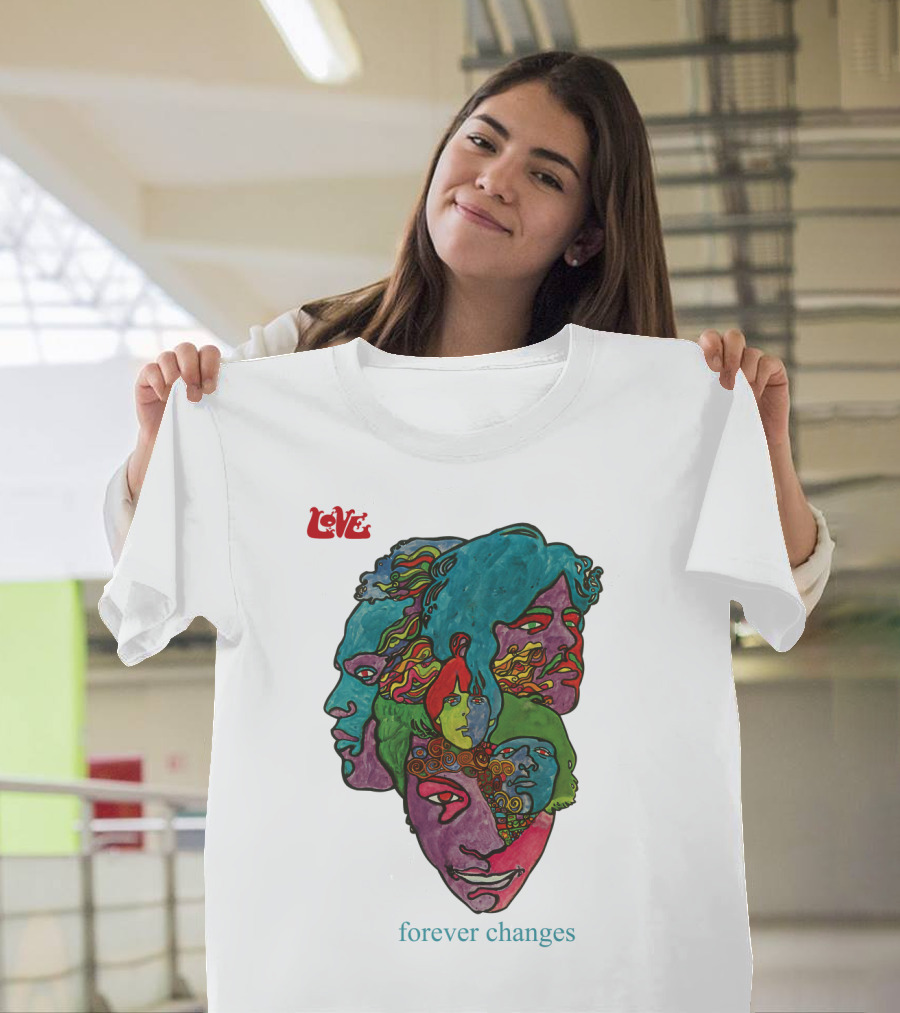 Love Forever Changes 1967 Psychedelic T-Shirt