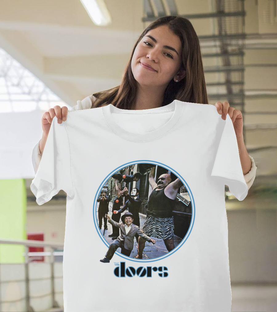 The Doors Strange Days Album Cover Vintage Photo T-Shirt