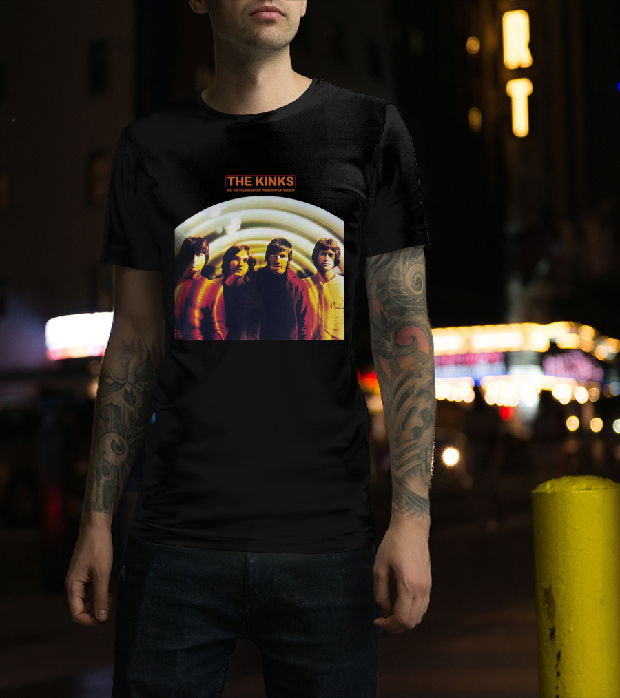 The Kinks Are The Village Green Preservation Society Album Cover T-Shirt