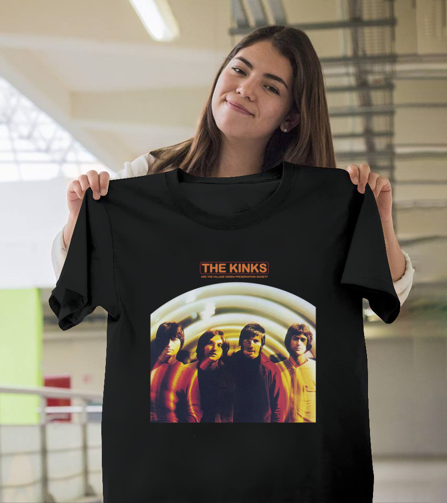 The Kinks Are The Village Green Preservation Society Album Cover T-Shirt