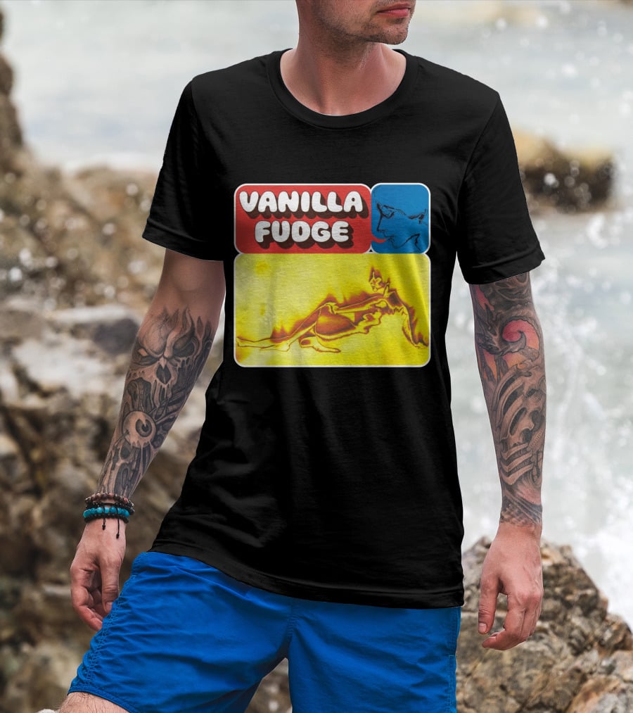 Vanilla Fudge Psychedelic Graphic Vintage T-Shirt