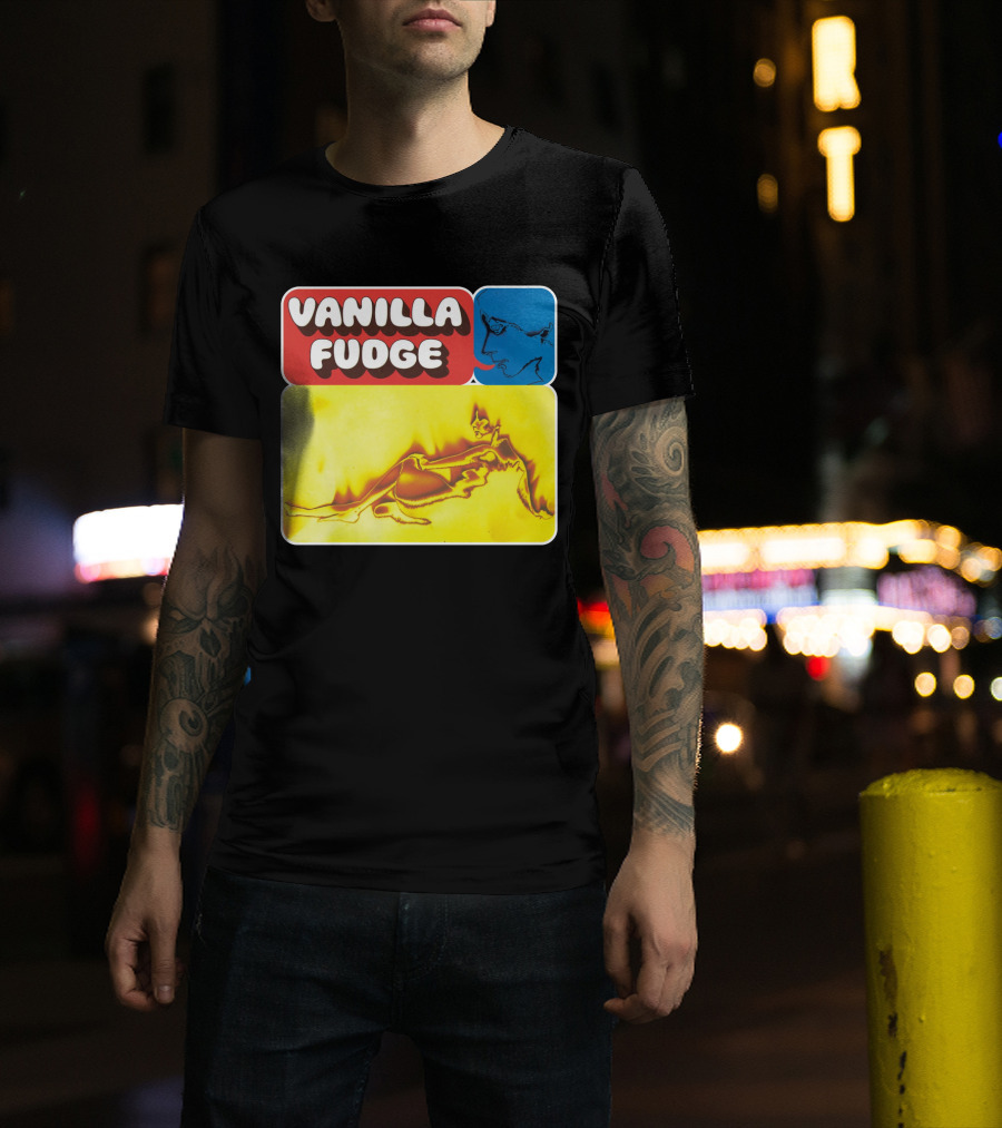 Vanilla Fudge Psychedelic Graphic Vintage T-Shirt
