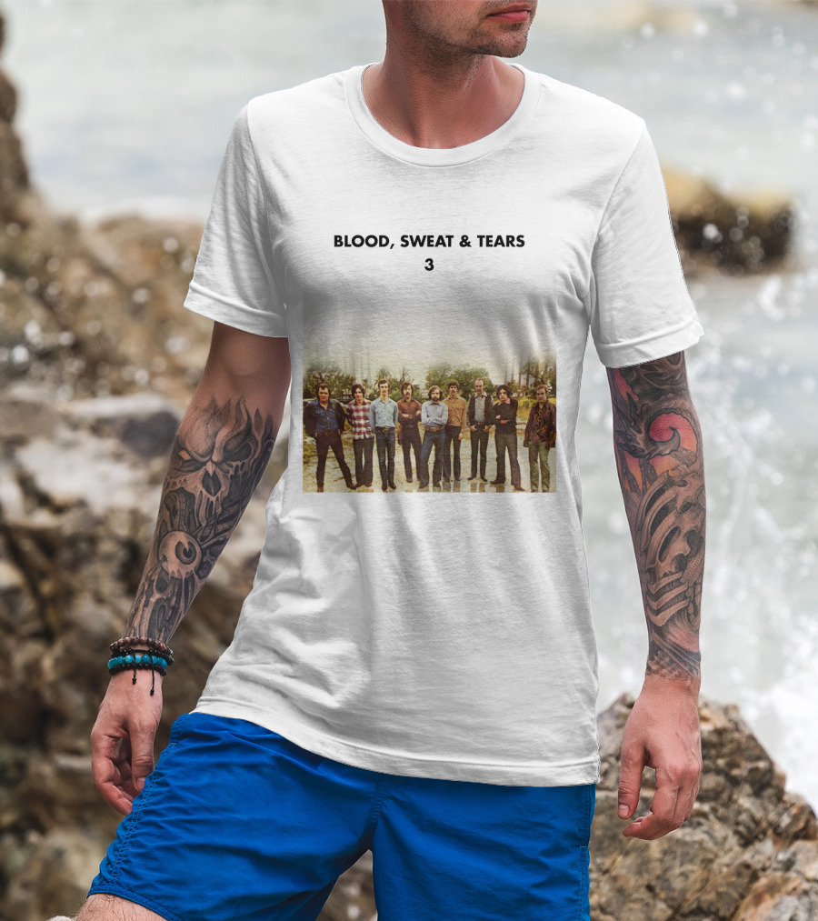 Blood Sweat And Tears 3 Album Cover Photo T-Shirt