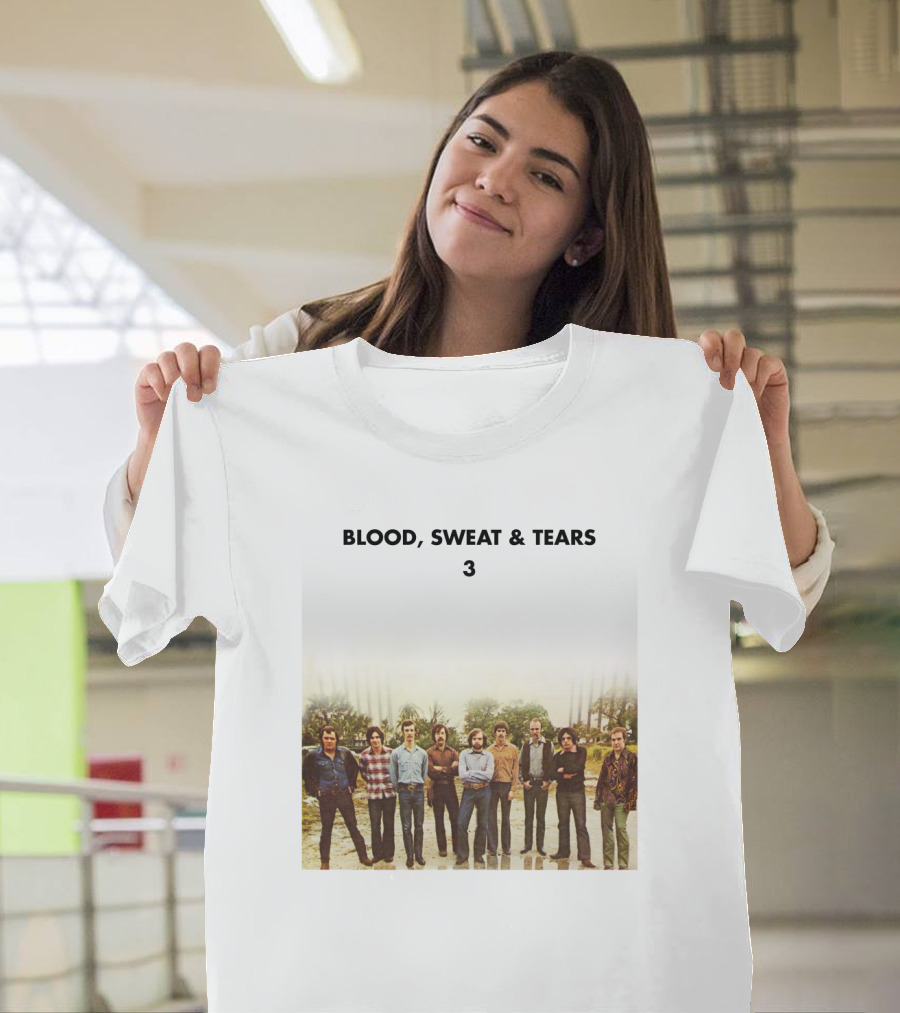 Blood Sweat And Tears 3 Album Cover Photo T-Shirt