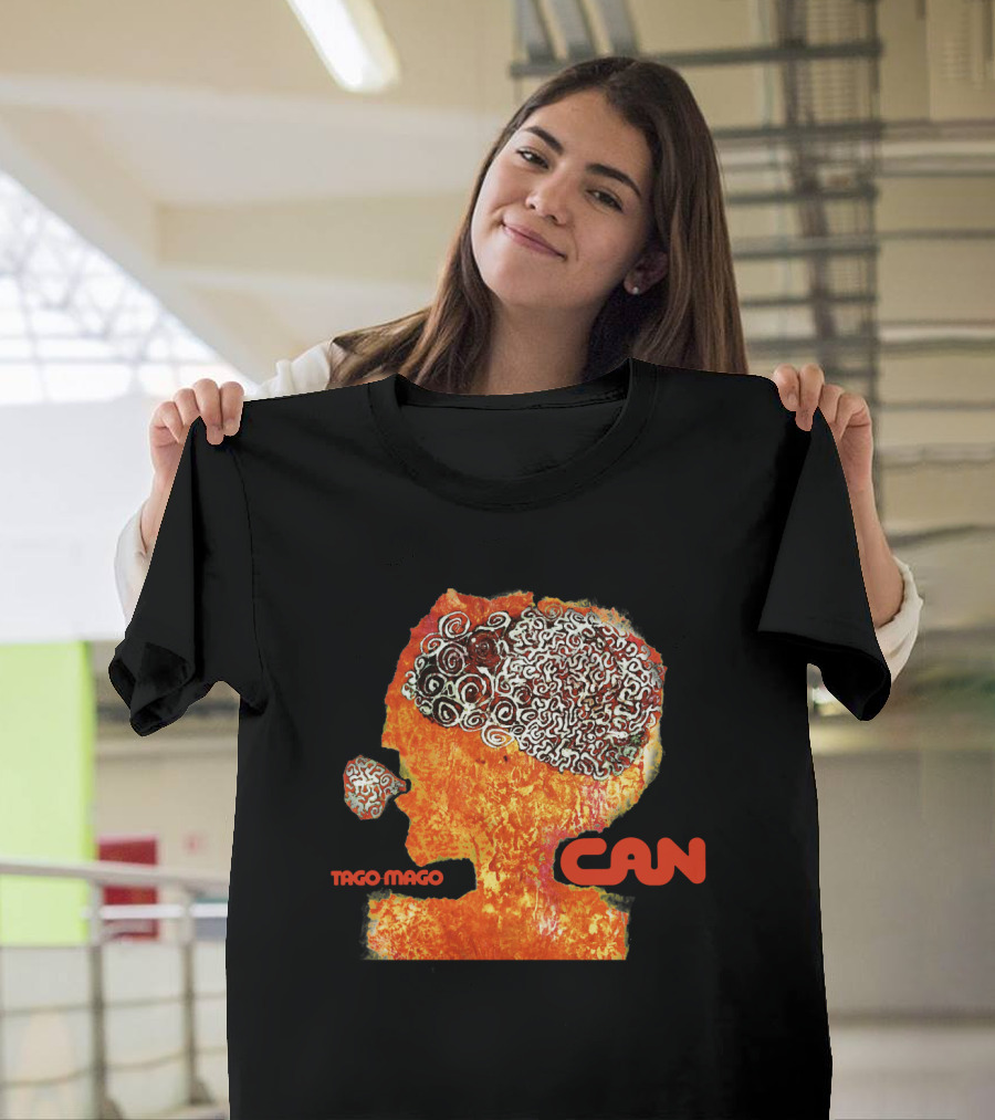 Tago Mago Can Psychedelic Head T-Shirt